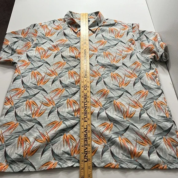 Croft & Barrow Easy Care Men’s size XL Button Down Collared Hawaiian Shirt. - Picture 10 of 10